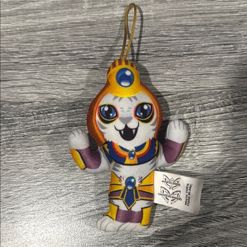 McDonald’s | The Masked Singer: White Tiger - Collectible Plush Happy Meal Toy